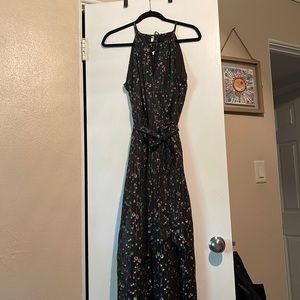 Eva Franco for Anthropologie confetti silk jumpsuit size 6